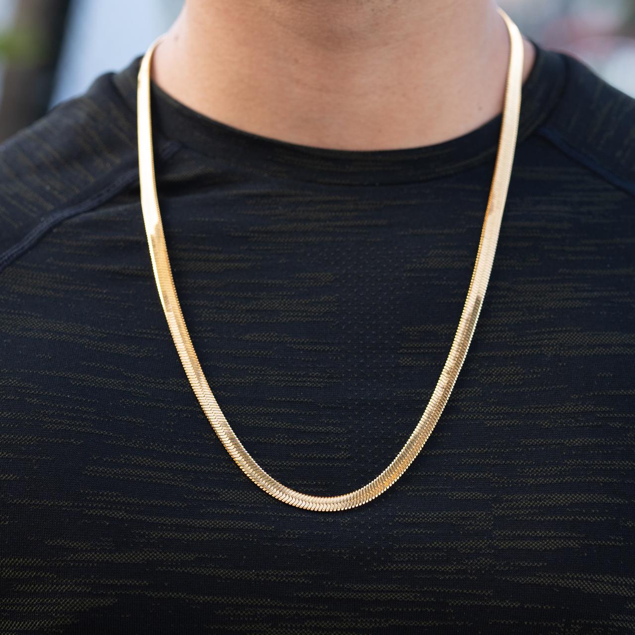 Cadena Egipcia - Oro laminado 18k Italiano