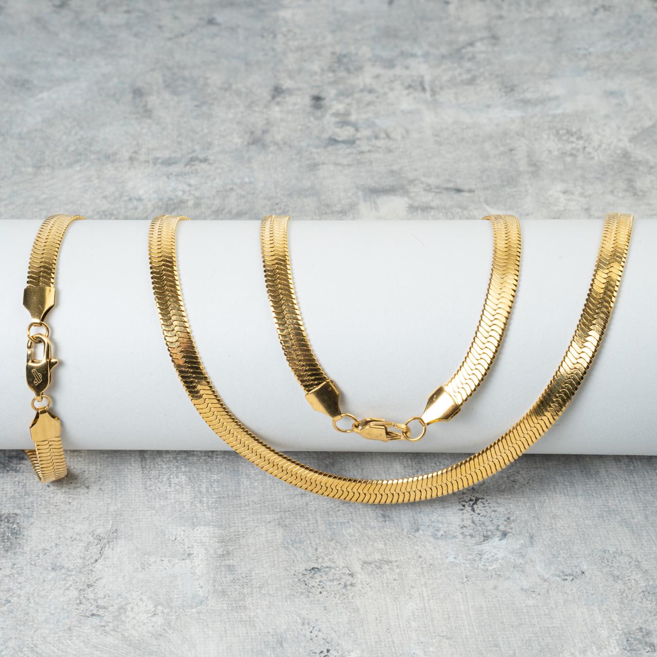 Cadena Egipcia - Oro laminado 18k Italiano