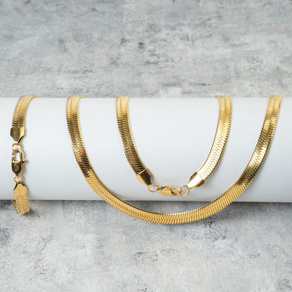 Cadena Egipcia - Oro laminado 18k Italiano