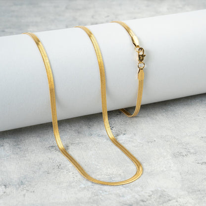 Cadena Egipcia - Oro laminado 18k Italiano