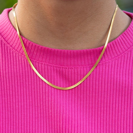Cadena Egipcia - Oro laminado 18k Italiano