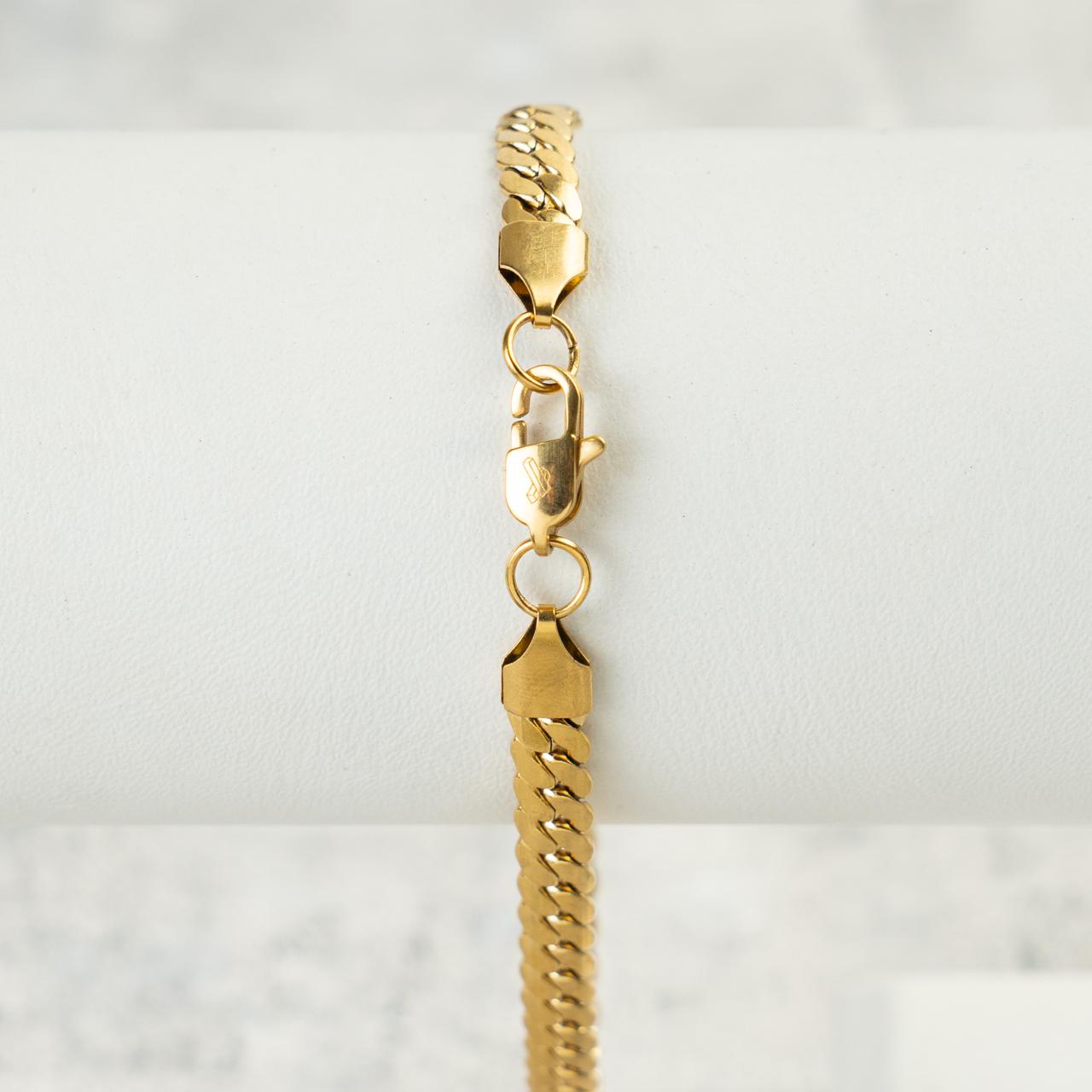 Cadena Serpiente - Oro laminado 18k