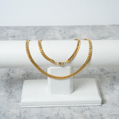 Cadena Serpiente - Oro laminado 18k