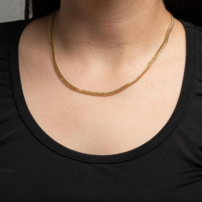 Cadena Roma - Oro laminado 18 kilates
