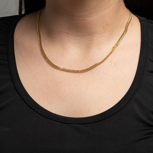 Cadena Roma - Oro laminado 18 kilates