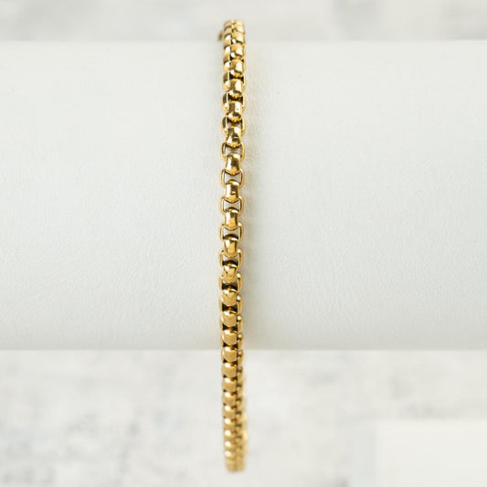 Cadena Veneciana - Oro laminado 18k