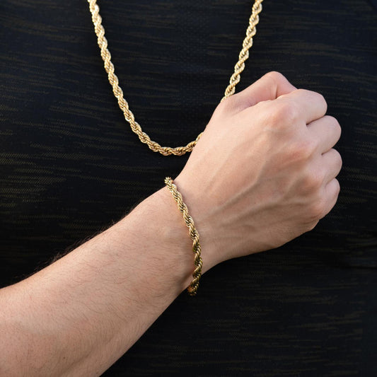 Combo Lazo en  Oro Laminado 18K
