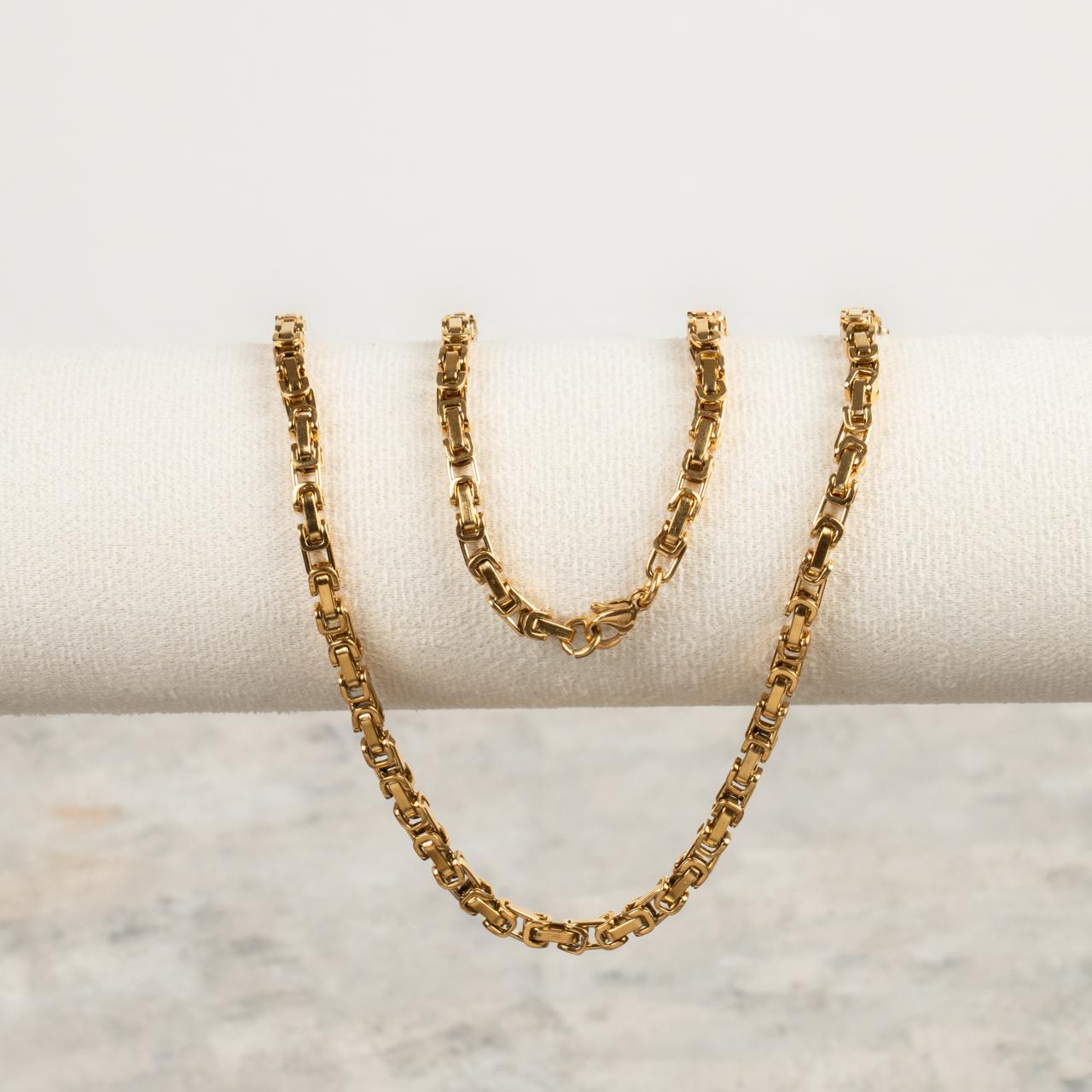 Combo Rustica en Oro Laminado 18K