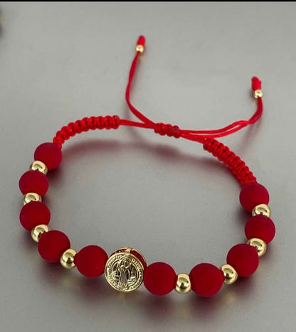 PULSERA BALINES ORO LAMINADO 18K CABALLERO